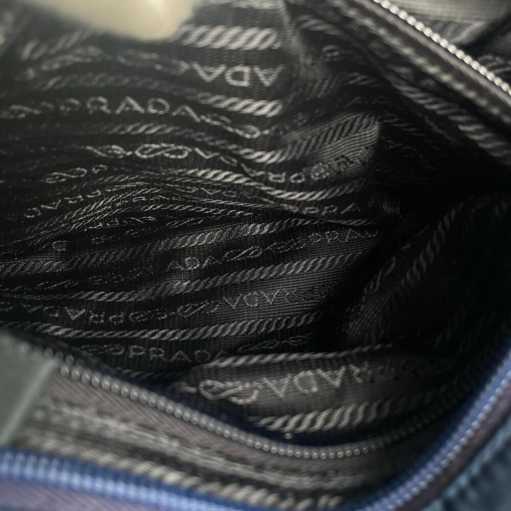 PRADA Blue Shoulder Bag - Picture 12 of 14